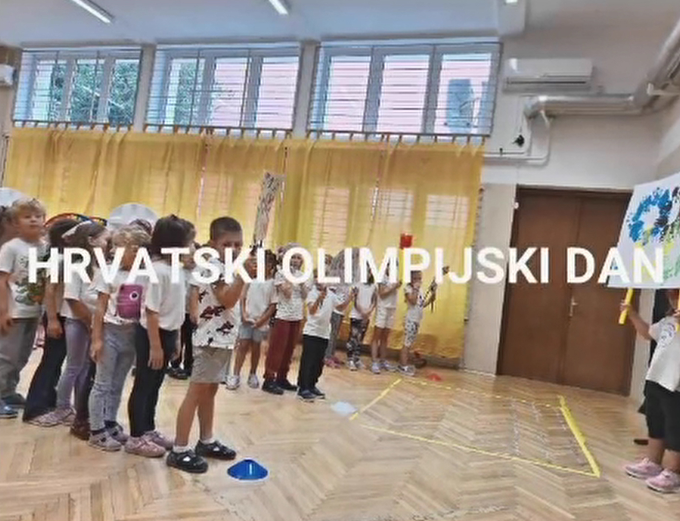 HRVATSKI OLIMPIJSKI DAN U DV BJELOVAR - OBJEKT MATOŠEV TRG