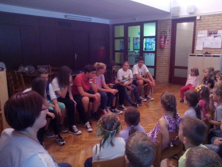 Druženje vrtićanaca s dječjim gradskim vjećnicima