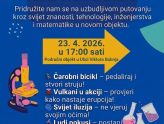 PROGRAM RADIONICA  javnog događanja u organizaciji DV Bjelovar  ''STEAM AVANTURA U VRTIĆU''